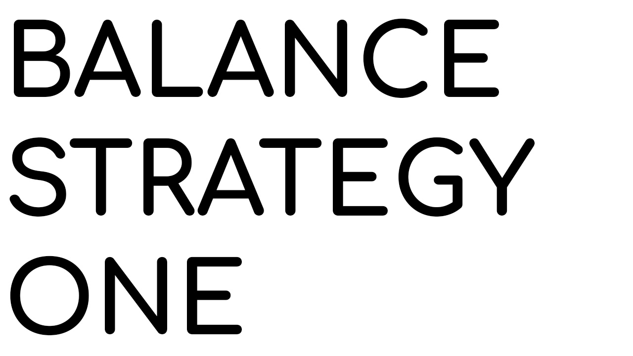 Balance Strat One
